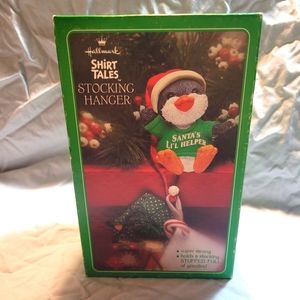 Vintage 1980 Hallmark stocking hanger